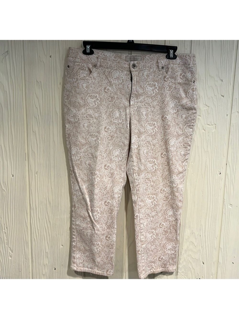 Laura Ashley Crop Pants Size 16 Five Pocket